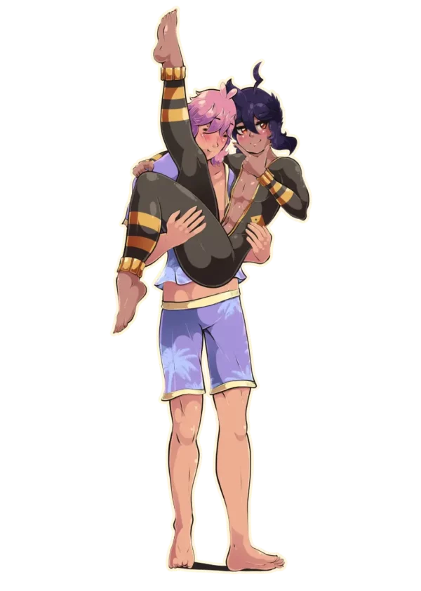 Maru and Ren -Acrylic Stand-