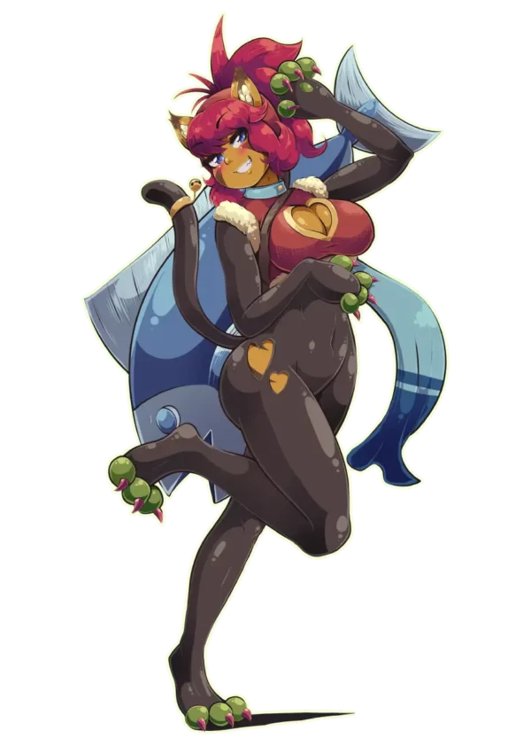 Terra the Horny Catgirl -Acrylic Stand-
