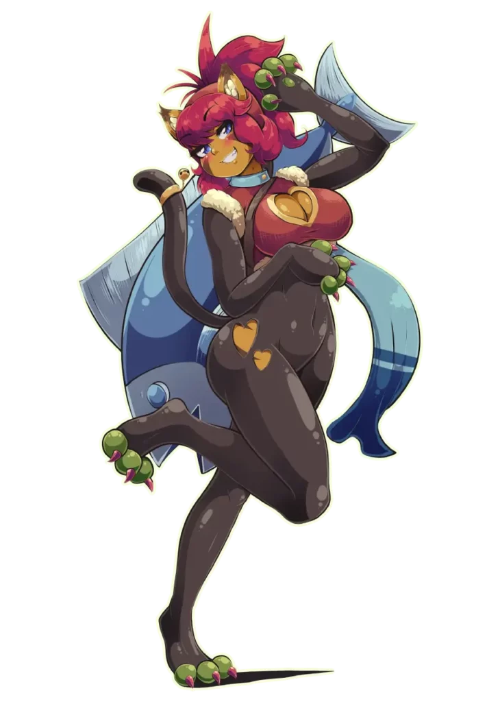Terra the Horny Catgirl -Acrylic Stand-